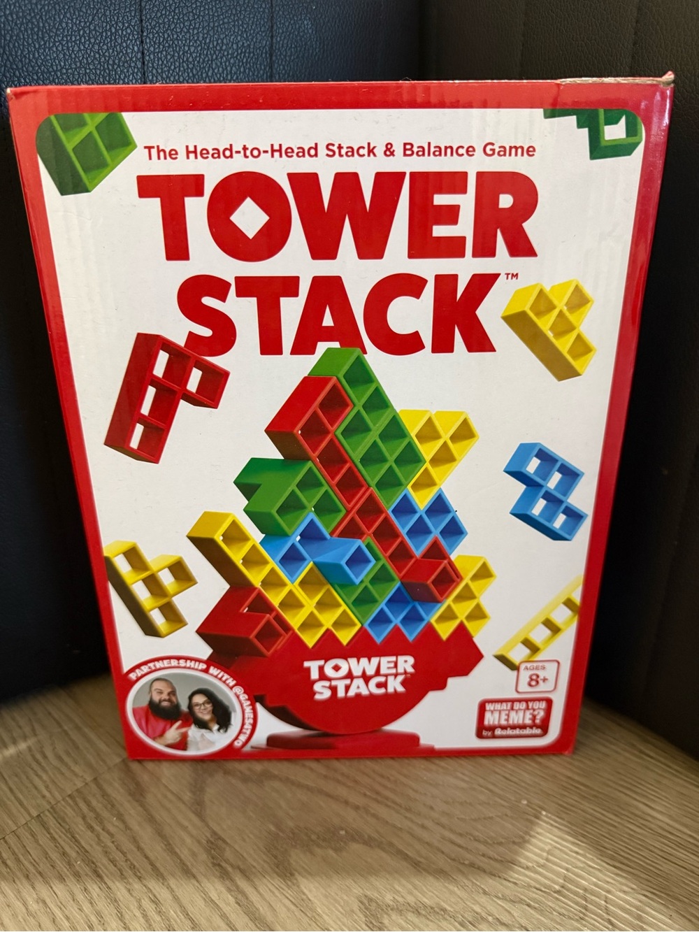 Tower Stack game from Relatable